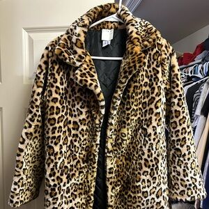 Vintage faux fur coat